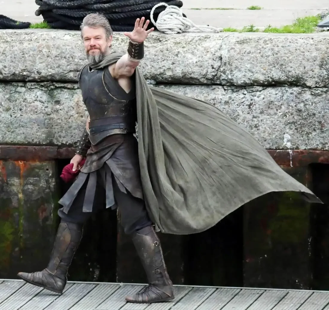 مت دیمون در نقش ادیسه در فیلم The Odyssey