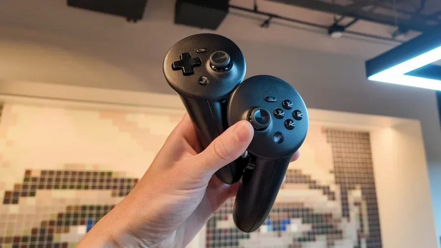 کنترلرهای هدست Steam Frame