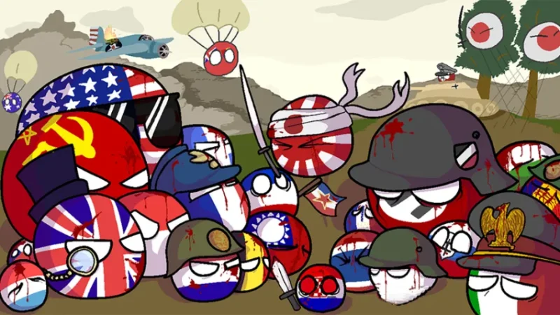 معرفی بازی موبایل Countryball: World 1930 | یک نسخه طنزآمیز از جنگ جهانی