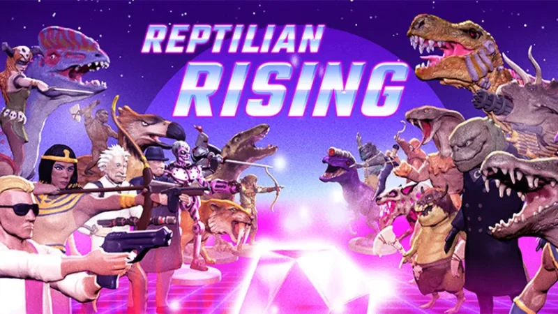 معرفی بازی Reptilian Rising | وقتی قهرمانان تاریخ به مصاف خزندگان فضایی میروند