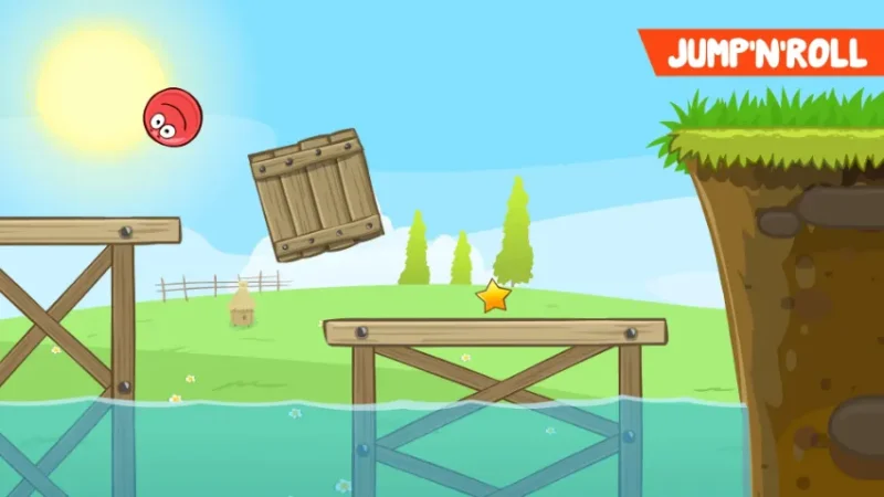 گیمپلی بازی موبایل Red Ball 4