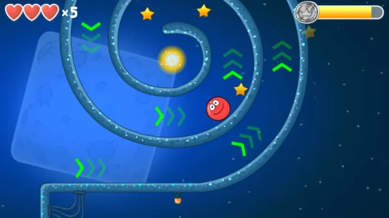 گیمپلی بازی موبایل Red Ball 4