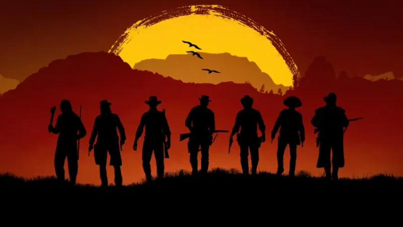اعضای گروه وندرلیند در بازی Red Dead Redemption 2