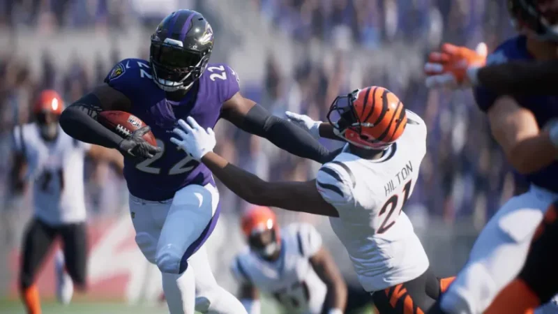 رقابت فوتبال آمریکایی در بازی Madden NFL